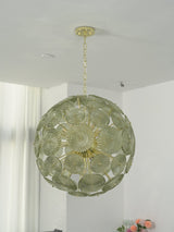 Clara Glow Glass Chandelier, detail view 31
