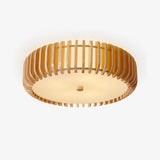 Rhea Shade Wood Ceiling Light by Maison Velume