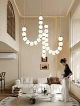 Alina Dune Acrylic Pendant Light, detail view 6