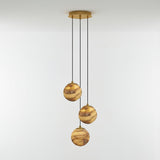 Cora Shore Alabaster Chandelier, detail view 61