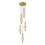 Oriel Terra Alabaster Pendant Light, detail view 20