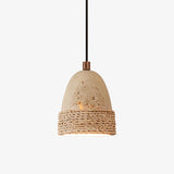 Yara Winter Travertine Pendant Light by Maison Velume