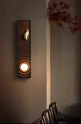 Yara Wave Glass Wall Light, detail view 10