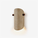 Rora Winter Travertine Wall Light by Maison Velume