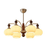 Seren Iris Glass Chandelier, detail view 18