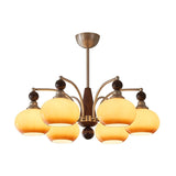 Seren Iris Glass Chandelier, detail view 15