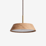 Vela Wave Wood Pendant Light by Maison Velume