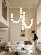 Alina Dune Acrylic Pendant Light, detail view 13