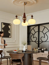 Seren Iris Glass Chandelier, detail view 7