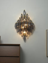 Orla Dune Glass Wall Light, detail view 9