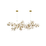 Elara Pine Glass Chandelier, detail view 16