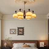 Seren Iris Glass Chandelier, detail view 2
