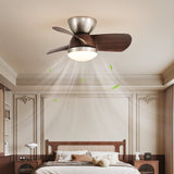 Clara Pearl Acrylic Ceiling Fan, detail view 2