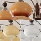 Seren Iris Glass Chandelier, detail view 4