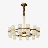 Ember Noir Alabaster Chandelier by Maison Velume