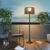Kaia Mist Metal Floor Lamp, detail view 7