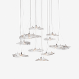 Mira Glow Glass Chandelier