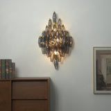 Orla Dune Glass Wall Light, detail view 3
