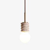 Arden Vine Travertine Pendant Light by Maison Velume