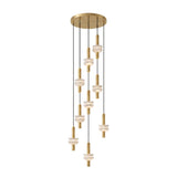 Oriel Terra Alabaster Pendant Light, detail view 26