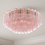 Cora Arc Glass Ceiling Light, detail view 7