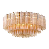 Cora Arc Glass Ceiling Light, detail view 17