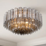 Cora Arc Glass Ceiling Light, detail view 9