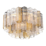 Cora Arc Glass Ceiling Light, detail view 23