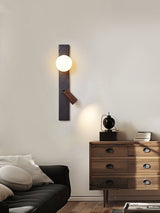 Vela Sol Travertine Wall Light, detail view 9