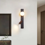 Vela Sol Travertine Wall Light, detail view 2