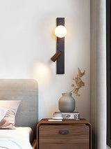 Vela Sol Travertine Wall Light, detail view 7