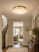 Amara Wave Alabaster Ceiling Light, detail view 7