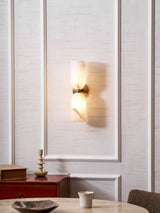 Celine Veil Alabaster Wall Light, detail view 7