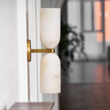 Celine Veil Alabaster Wall Light, detail view 13