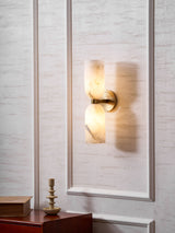 Celine Veil Alabaster Wall Light, detail view 6