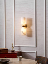 Celine Veil Alabaster Wall Light, detail view 4