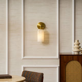 Jora Ridge Alabaster Wall Light, detail view 8