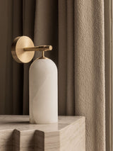 Jora Ridge Alabaster Wall Light, detail view 19