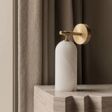 Jora Ridge Alabaster Wall Light, detail view 14