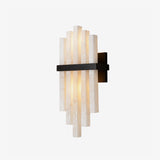 Luma Noir Alabaster Wall Light by Maison Velume