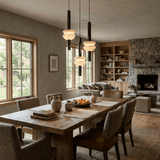 Oriel Terra Alabaster Pendant Light, detail view 6