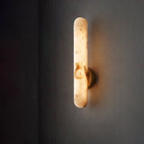 Ilan Mist Alabaster Wall Light, detail view 2