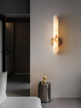 Ilan Mist Alabaster Wall Light, detail view 3