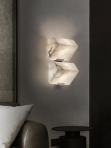 Liora Prism Alabaster Wall Light, detail view 20