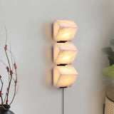 Liora Prism Alabaster Wall Light, detail view 2
