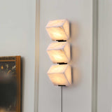 Liora Prism Alabaster Wall Light, detail view 3