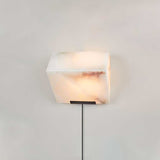 Liora Prism Alabaster Wall Light, detail view 6