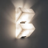 Liora Prism Alabaster Wall Light, detail view 30