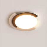 Orla Pine Travertine Ceiling Light, detail view 7