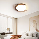 Orla Pine Travertine Ceiling Light, detail view 2